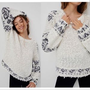 Anthropologie Pilcro excellent condition Petra feathered sweater